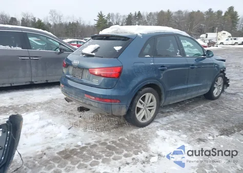 2018 Audi Q3 2.0T Premium/2.0T Sport Premium z USA, uszkodzony, nr VIN WA1ECCFS2JR020927